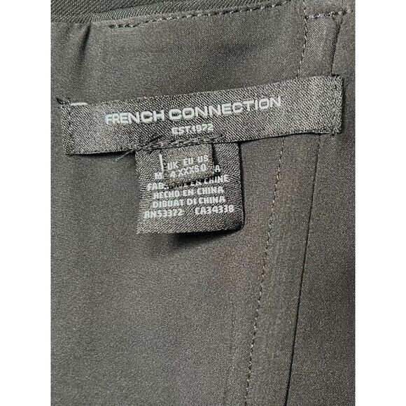 French Connection Strapless Black Peplum Top – Size 0 – NWT - Picture 7 of 9